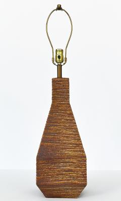 1960s Textured Ceramic Table Lamp - 3016065