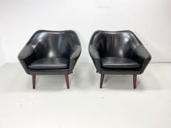 1960s Vintage Danish Lounge Chairs a Pair - 2280766