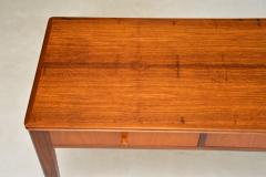 1960s Vintage Walnut Teak Console Side Table Desk - 3093866