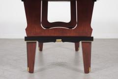 1960s Walnut Mid Century Modern Dining Table - 2909878