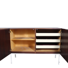 1960s Wilhelm Renz geometric walnut 90 sideboard - 3972476