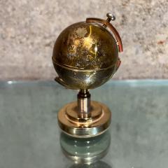 1960s World Globe Brass Cigarette Lighter Germany - 3222113