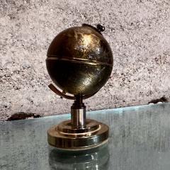 1960s World Globe Brass Cigarette Lighter Germany - 3222115