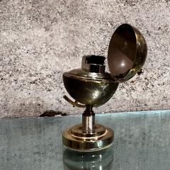 1960s World Globe Brass Cigarette Lighter Germany - 3222116