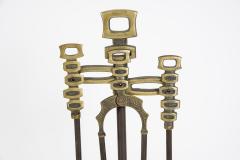 1960s abstract bronze mantles - 2900602