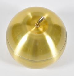 1960s brass apple ice bucket - 1173951