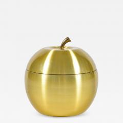 1960s brass apple ice bucket - 1190111