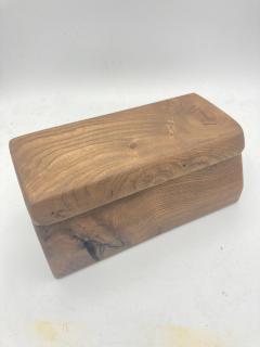 1960s decorative carved wood boxe - 3835890