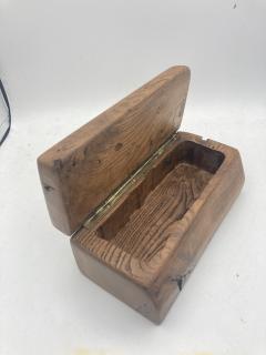 1960s decorative carved wood boxe - 3835891