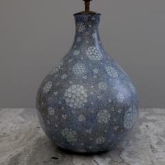 1960s earthenware table lamp France - 4116090
