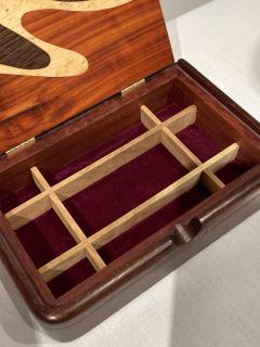 1960s mahogany jewel boxe - 2544086