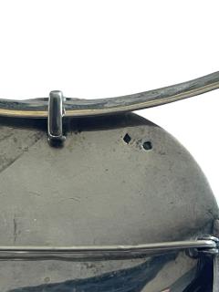1960s moderniste silver necklace - 4721542