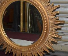 1970 1980 Pair Sunburst Mirrors Diameter 86 cm - 2513090