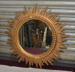 1970 1980 Pair Sunburst Mirrors Diameter 86 cm - 2513092