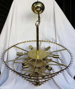 1970 Chandelier with 180 Kristals and 17 Bulbs - 2446469