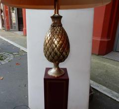 1970 Floor Lamp in the Style of Lancel with Pineapple - 2422502