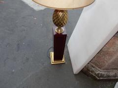 1970 Floor Lamp in the Style of Lancel with Pineapple - 2422503