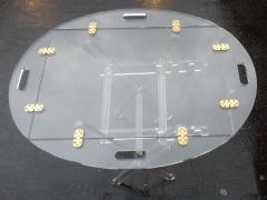 1970 Table of Marine Altuglass Has Adjustable Height - 2413752