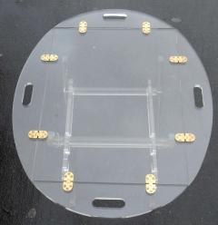 1970 Table of Marine Altuglass Has Adjustable Height - 2413776