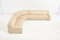 1970 s Italian Casa Bella Leather Sectional Sofa - 2036613