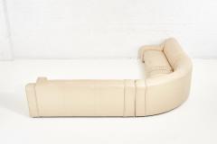 1970 s Italian Casa Bella Leather Sectional Sofa - 2036621