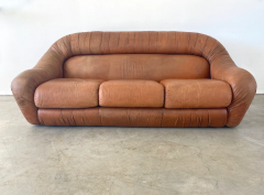 1970S ITALIAN LEATHER SOFA - 2670845