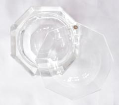 1970s American faceted Lucite ice bucket by Kaplan - 1469752