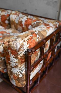 1970s Bamboo Four Module Sofa - 4480591