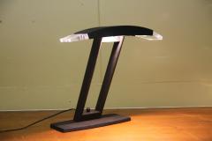 1970s Black and Acrylic Desk Lamp - 2345781