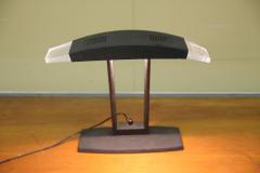 1970s Black and Acrylic Desk Lamp - 2345782