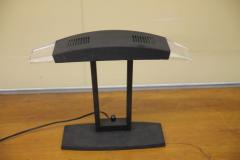 1970s Black and Acrylic Desk Lamp - 2345786