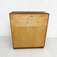 1970s Bo Danica Modern Teak Tall Dresser with Brass Pulls La Jolla CA - 3010579