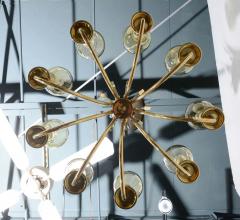 1970s Brass Chandelier - 1803157