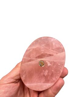 1970s Bronze and quartz candle holder - 4372468