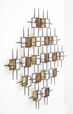 1970s Brutalist Wall Sculpture - 2718756