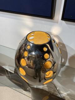 1970s Cast aluminium Organic table lamp - 3299782
