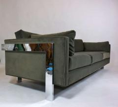 1970s Chrome Frame Sofa - 393962