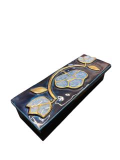 1970s D corative box by Mith Espelt - 4419683