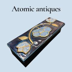 1970s D corative box by Mith Espelt - 4419684