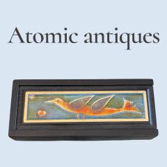 1970s Decorative etched brass table box by Jean Pierre Chevalier - 4619113