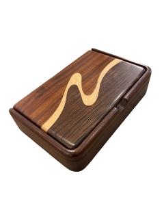 1970s Decorative marquetry box - 4587150