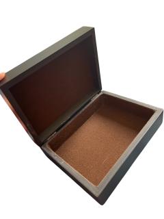 1970s Etched brass d corative box by Jean Pierre Chevalier - 4289206