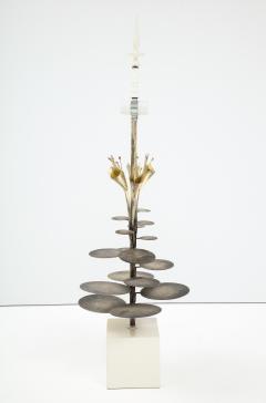 1970s French Lily Pad Lamp  - 2807891