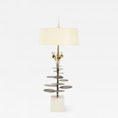 1970s French Lily Pad Lamp  - 2813228