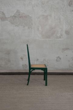 1970s Green Lacquered Wood Dining Set - 4365026