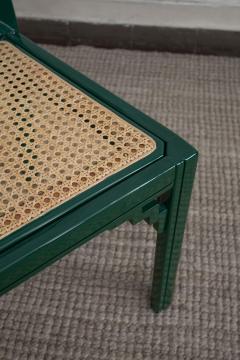 1970s Green Lacquered Wood Dining Set - 4365034