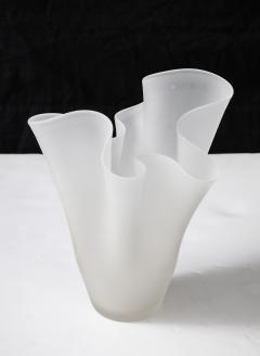 1970s Handkerchief Italian Modernist Vase - 3994524