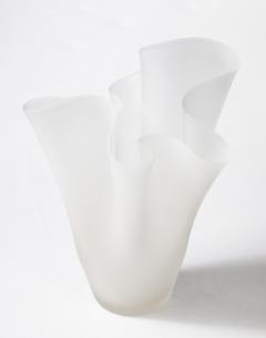 1970s Handkerchief Italian Modernist Vase - 3994526