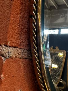 1970s Italian Brass Wall Mirror - 2870013