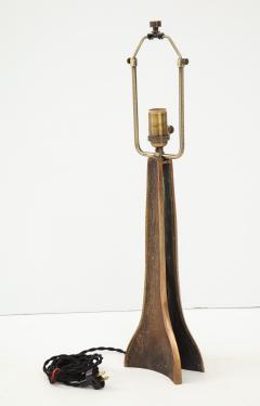 1970s Italian Bronze Table Lamp - 1869697